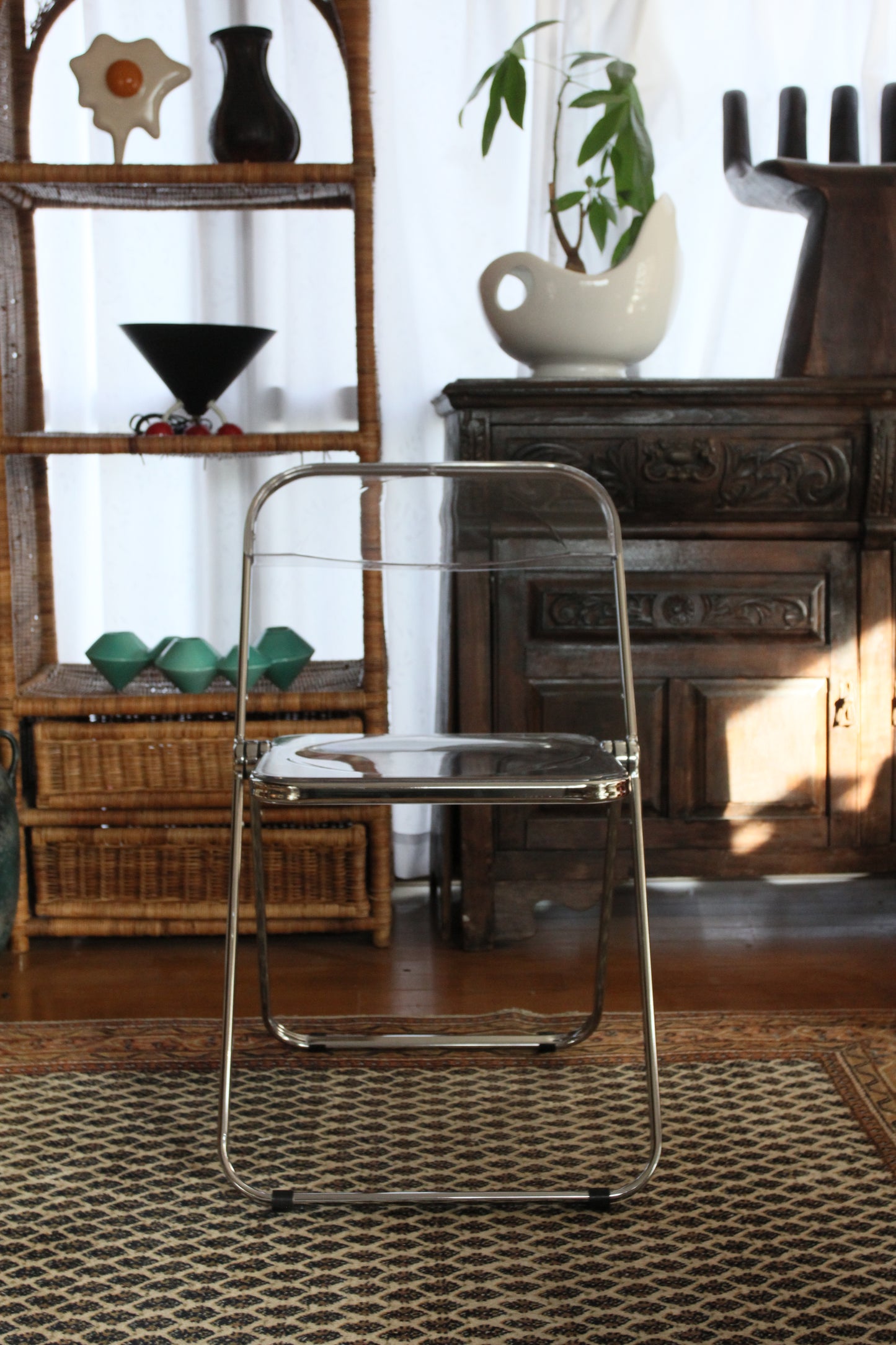 Folding Clear Chair