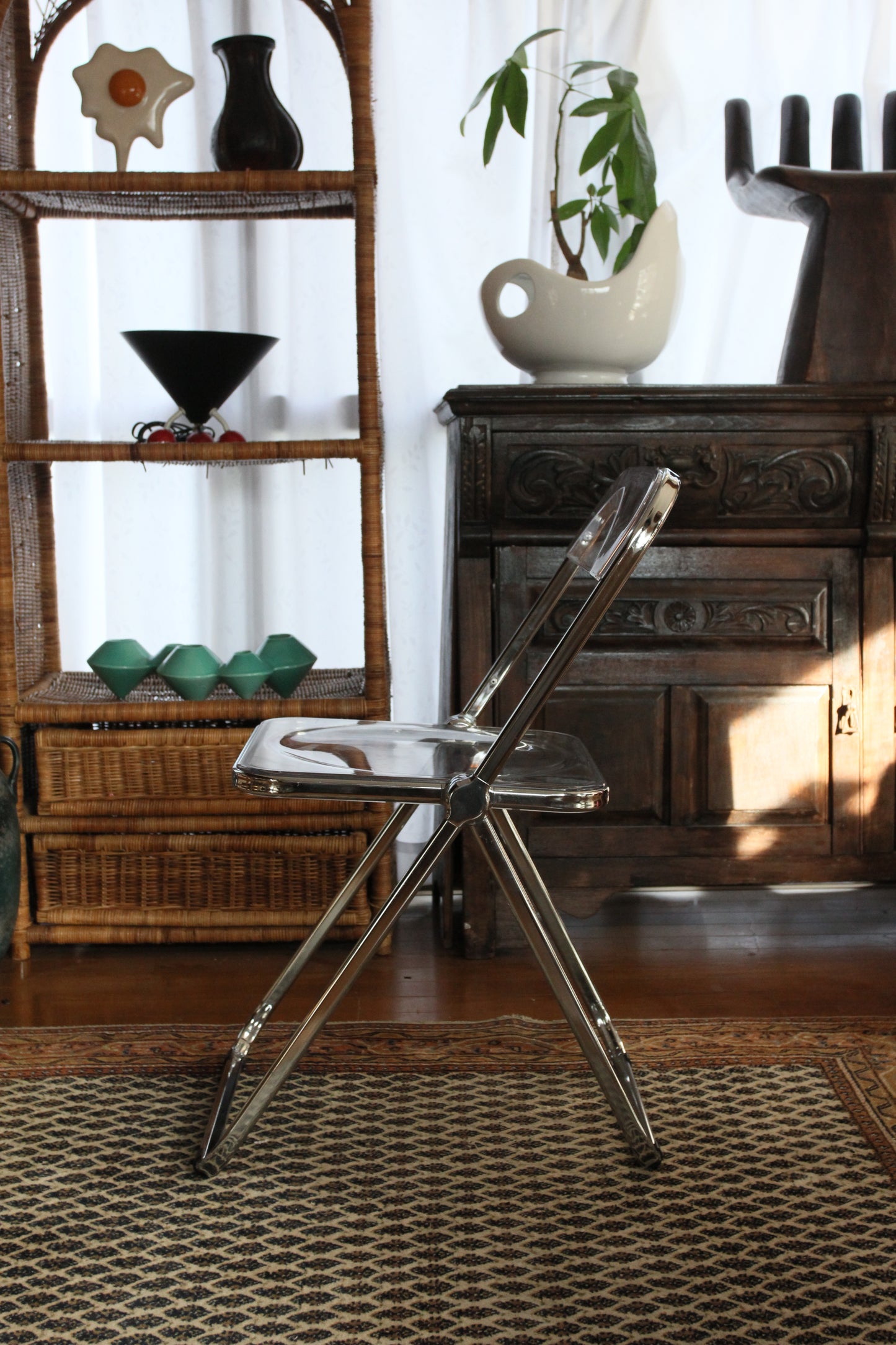 Folding Clear Chair