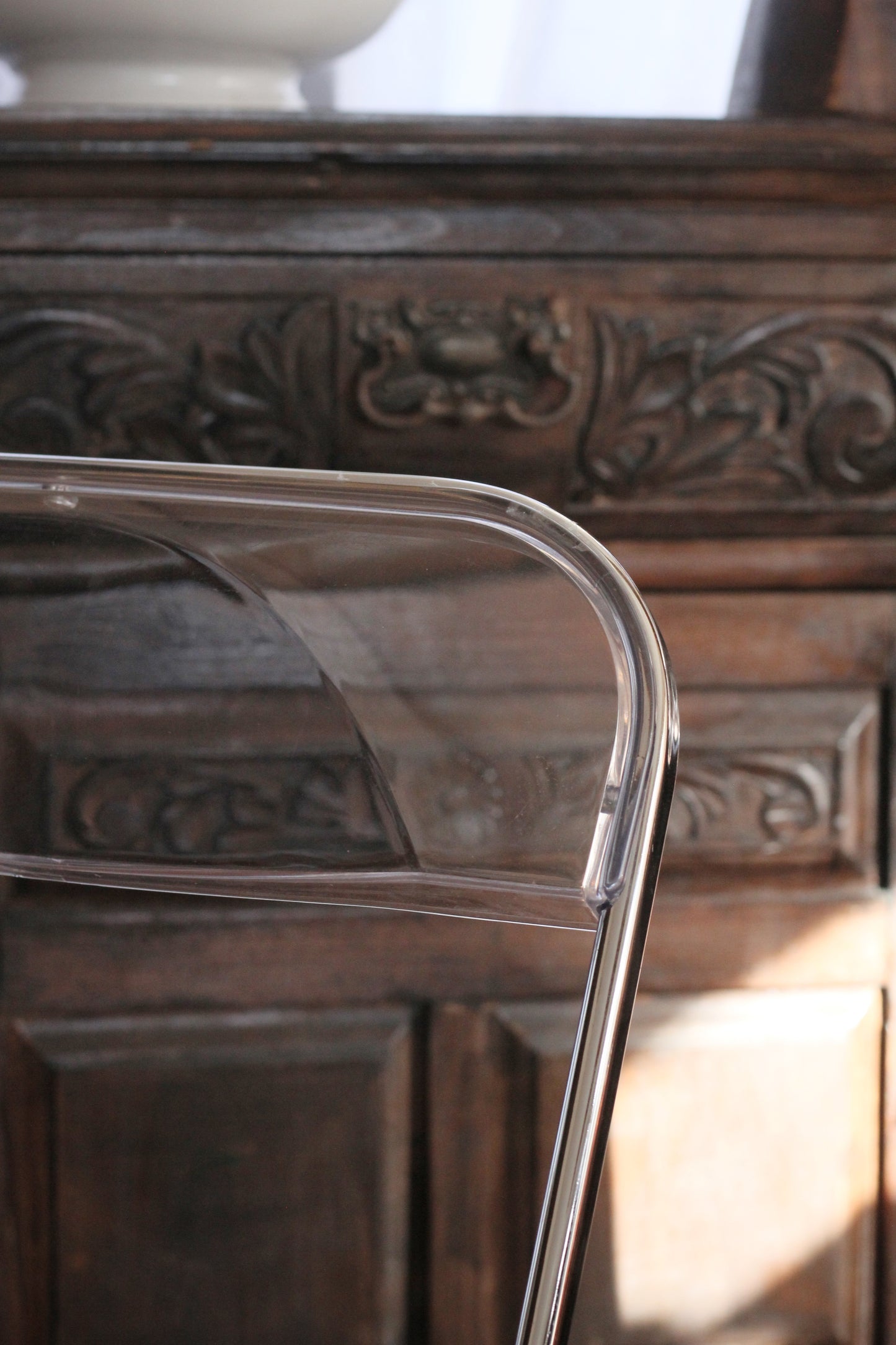 Folding Clear Chair
