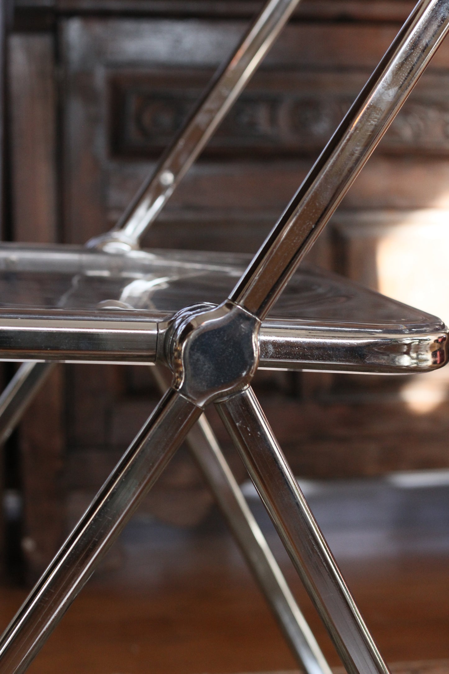 Folding Clear Chair