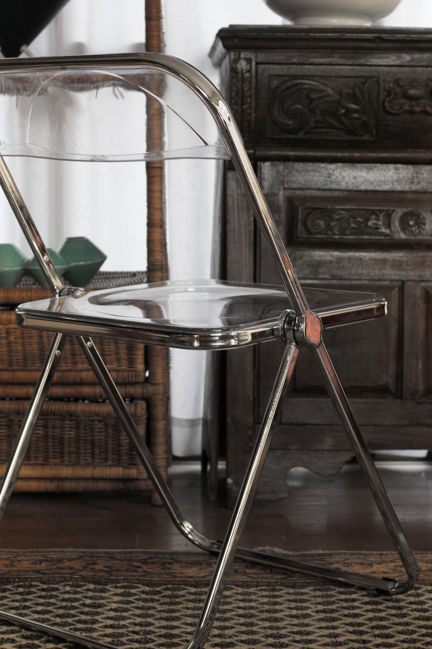Folding Clear Chair