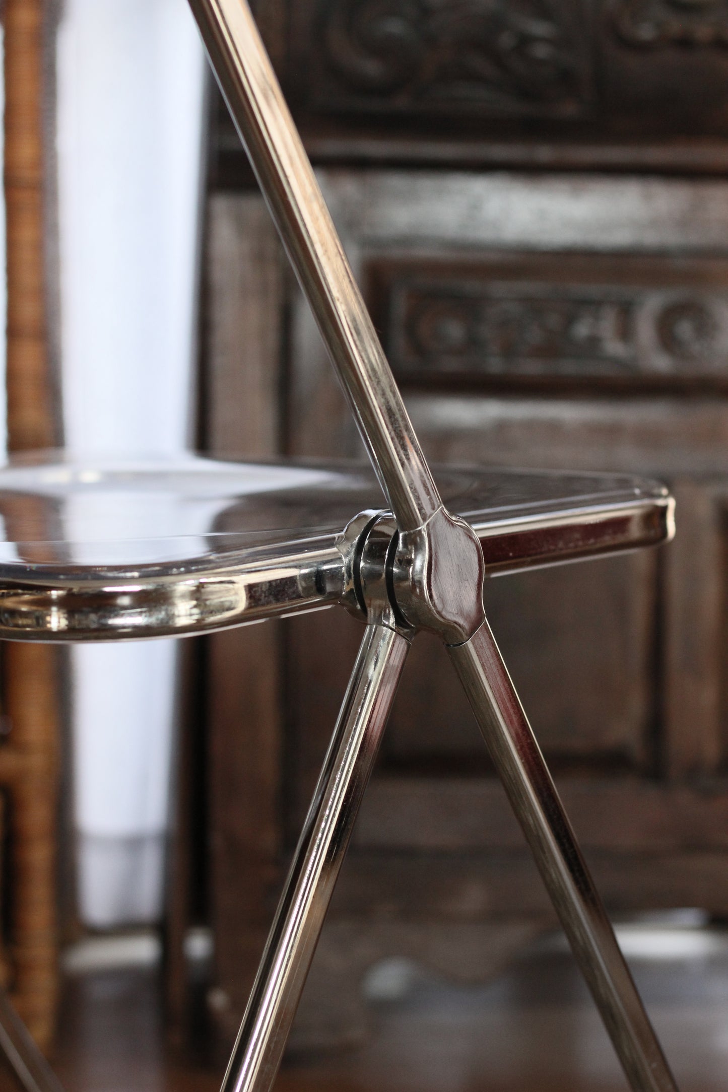 Folding Clear Chair