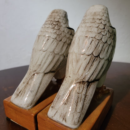 1970s Vintage Eagle Bookends