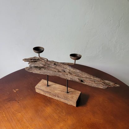 Driftwood Candleholder