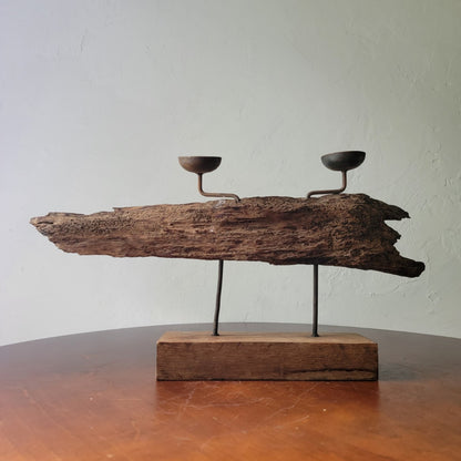 Driftwood Candleholder