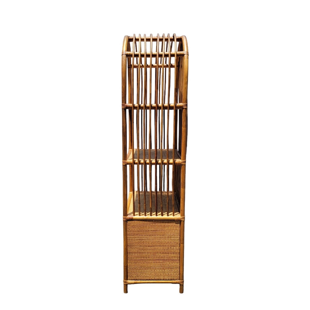 Vintage Rattan shelf