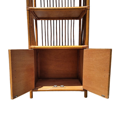 Vintage Rattan shelf